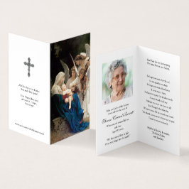 Den katolska bönen Cards den | Mary sången av Visitkort