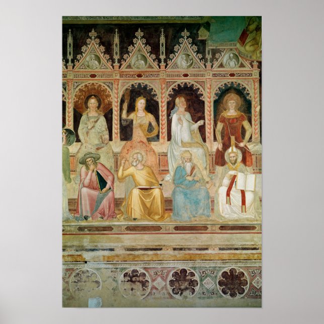 Den katolska doktrinens triumf poster (Framsidan)