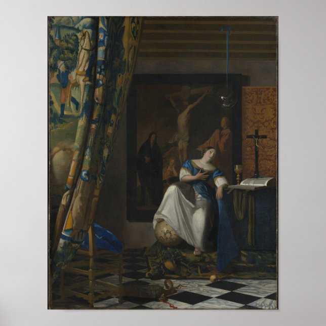 Den katolska Faith - Vermeer Poster (Framsidan)