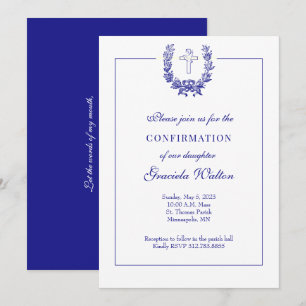 Den katolska Heligans anda Sacrament of Confirmati Inbjudningar