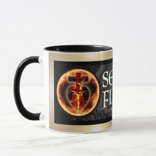 Den katolska Religiösan Sensus Fidelium Crucifix Mugg