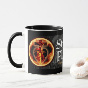 Den katolska Religiösan Sensus Fidelium Crucifix Mugg