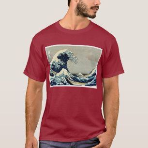Den Katsushika Hokusais underbaren vinkar av Tee Shirt