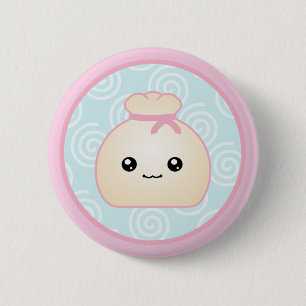 Den Kawaii klimpen knäppas Knapp