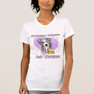 Den Kawaii Merle australian shepherd samlar T Shirt