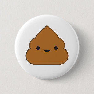 Den Kawaii poopen knäppas Knapp