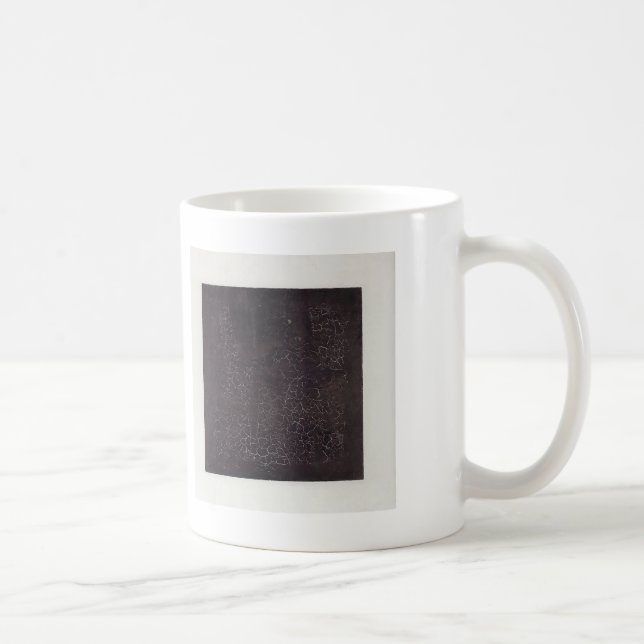 Den Kazimir Malevich- svarten kvadrerar Kaffemugg (Höger)