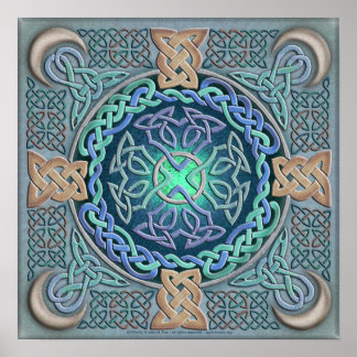 Den keltiska Öga i World Fine Art Poster