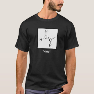 Den kemiska vinylen strukturerar tee shirt
