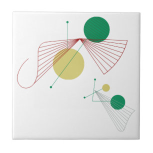 Den keramiska FANFAREN belägger med tegel Trivet Kakelplatta