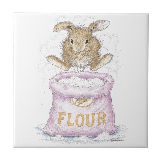 Den keramiska HappyHoppers®en belägger med tegel Kakelplatta (Framsidan)