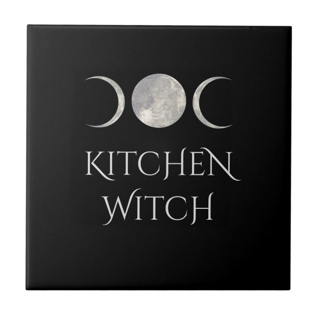 Den keramiska trefaldiga månen belägger med tegel kakelplatta (Framsidan)