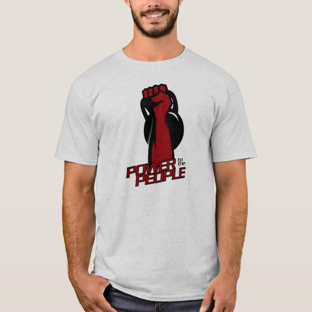 Den Kettlebell konditionen - driva till folket Tee Shirt (Framsida)