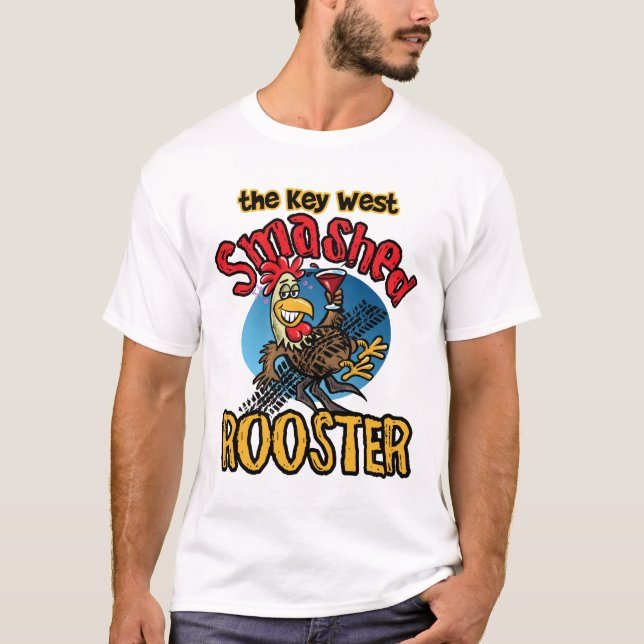 Den Key West slog tuppen - design #3 T Shirt (Framsida)