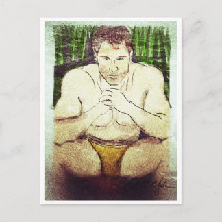 Den killen från Bassäng vykort