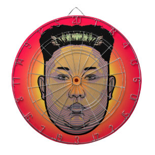 Den Kim Jong Un-diktatorn gör dartboarden Piltavla
