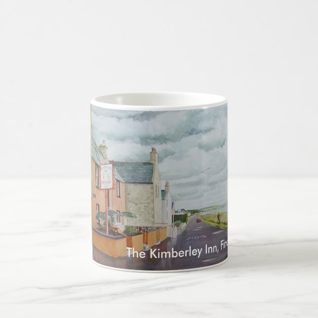 Den Kimberley gästgivargården, Findhorn. Kaffemugg (Center)