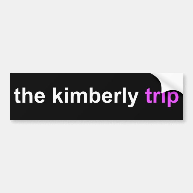 den kimberly resan bildekal (Framsidan)