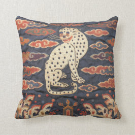 Den kinesiska Leopardkatten i moln kudder Kudde