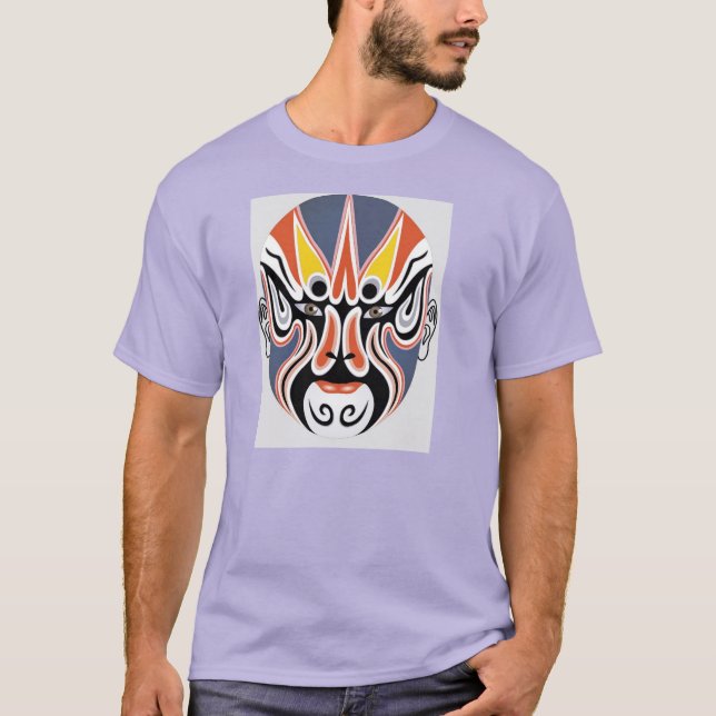 DEN KINESISKA OPERAN MASKERAR TEE SHIRT (Framsida)