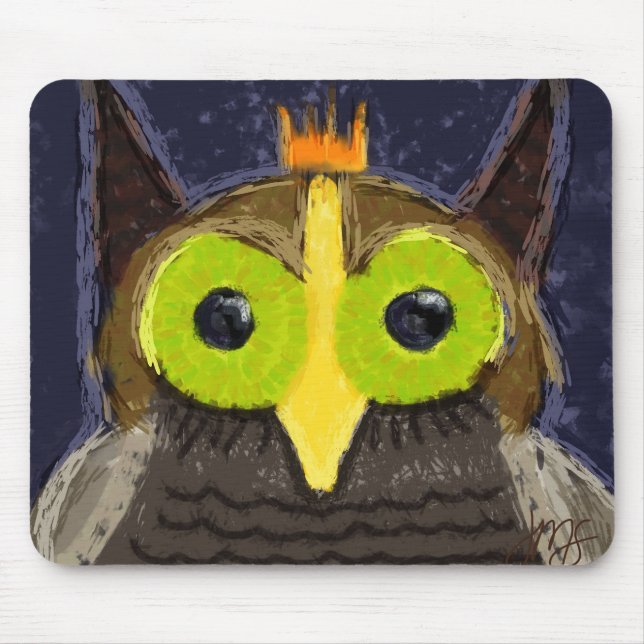 Den Kingly ugglan Musmatta (Framsidan)