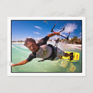 Den Kitesurfer vykortet Vykort