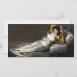 Den klädda Maja (av Francisco Goya) Kort