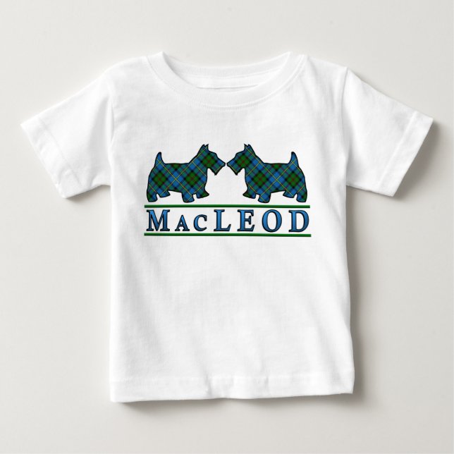 Den klanMacLeod scottien förföljer den skotska Tee (Framsida)