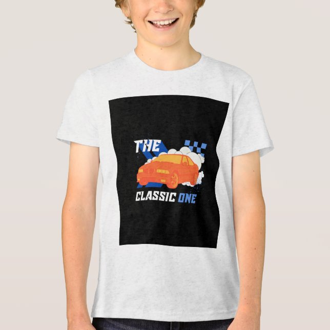 Den klassiska bilen T-Shirt (Framsida)