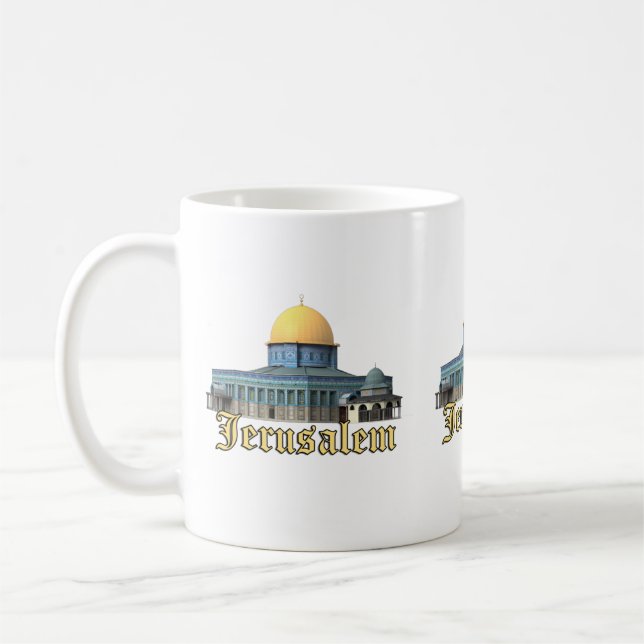 Den klassiska Jerusalemdalen i Sten-designen Kaffemugg (Vänster)