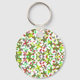 Den klassiska julen färg bright nyckelring