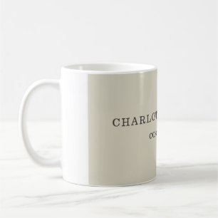 Den klassiska Professionellen för minimal Elegant Kaffemugg