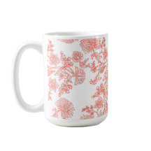 Den Klassiska Toalettblommiga Kaffekoppen
