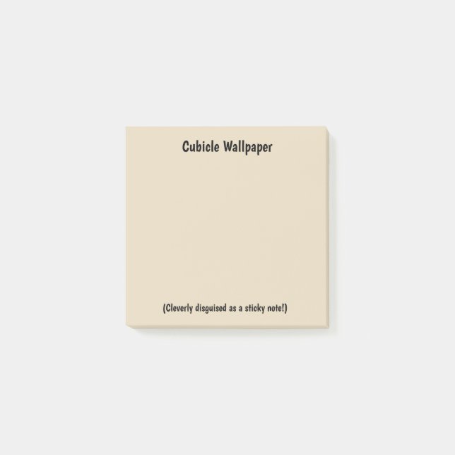 Den klibbiga Cubicletapeten noterar Post-it Block (Framsida)