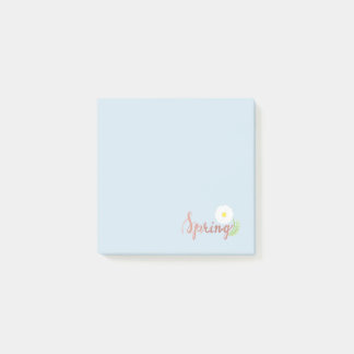 Den klibbiga våren noterar post-it block