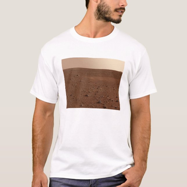 Den klippta yta i Mars T-shirt (Framsida)