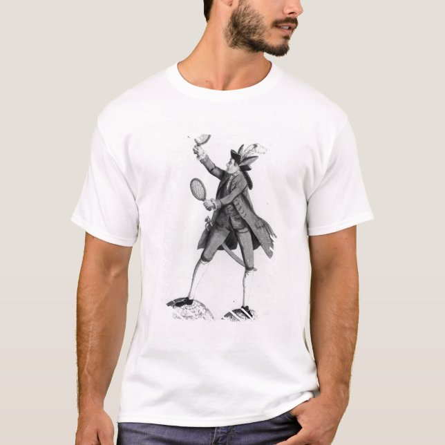 Den klipska fånga macaronien tee (Framsida)