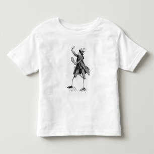 Den klipska fånga macaronien tee shirt