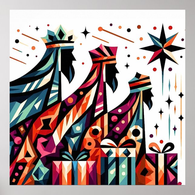 Den kloka julen i manar poster (Framsidan)