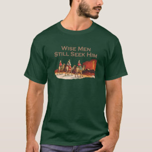 Den kloka manar stillar sökanden honom, jul t shirt
