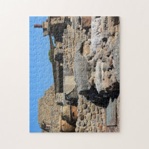 Den Knossos slotten fördärvar det Crete Grekland Pussel
