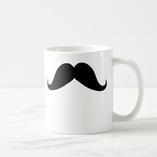 Den knubbiga Stache muggen Kaffemugg (Höger)