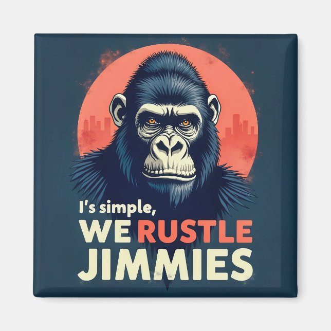 Den knullar jimmies Magnet (Framsidan)