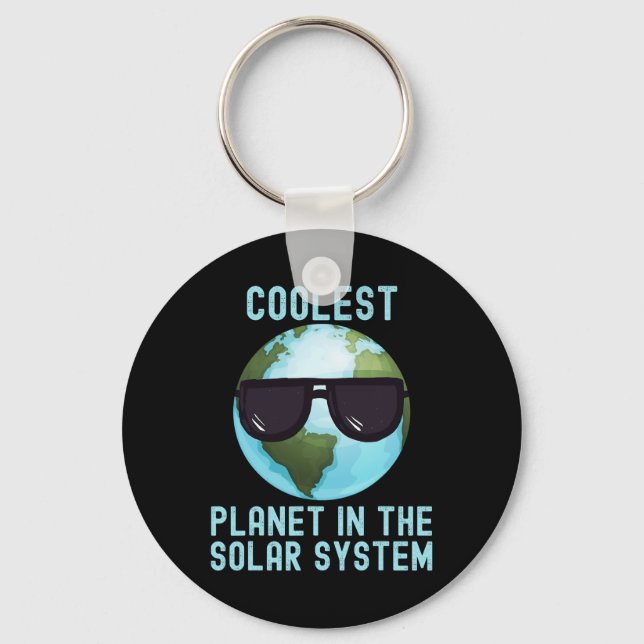 Den kolaste planeten i Solar-systemets fina jordda Nyckelring (Framsida)