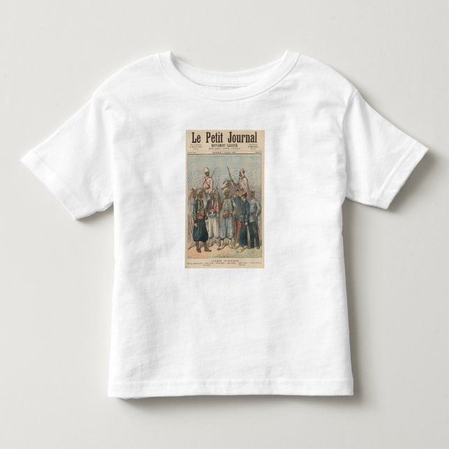 Den koloniala armén t-shirt (Framsida)
