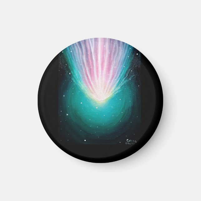 Den komet Leonard Magnet (Framsidan)