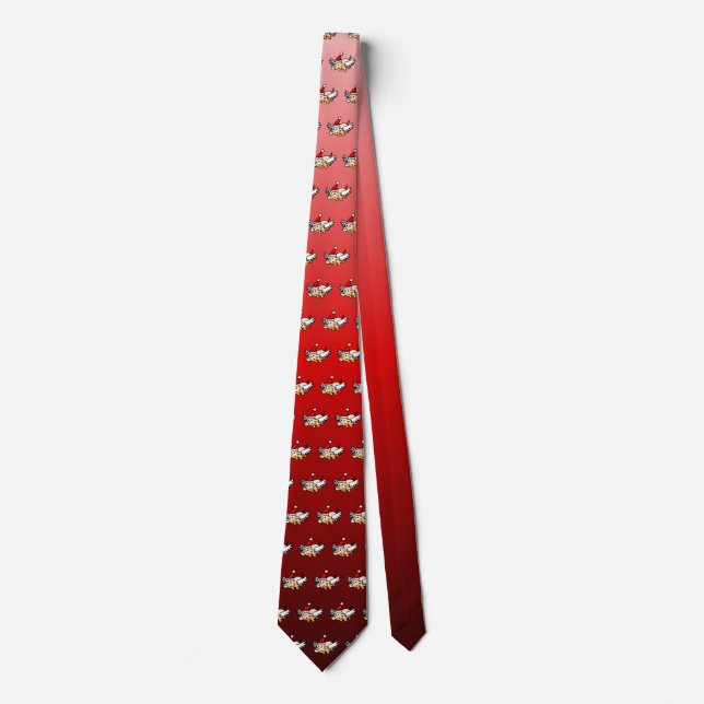 Den kommande julen Gris Neck Tie Slips (Framsida)