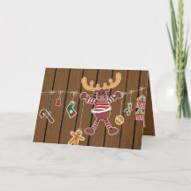 Den kommande julen Land Moose tillför känslor