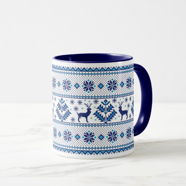 Den kommande julhelgen Sticka Titta Mugg (Framsida höger)