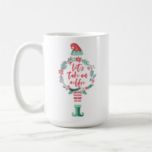 Den kommande jultomten Elf Låt oss ett nummer Elfi Kaffemugg